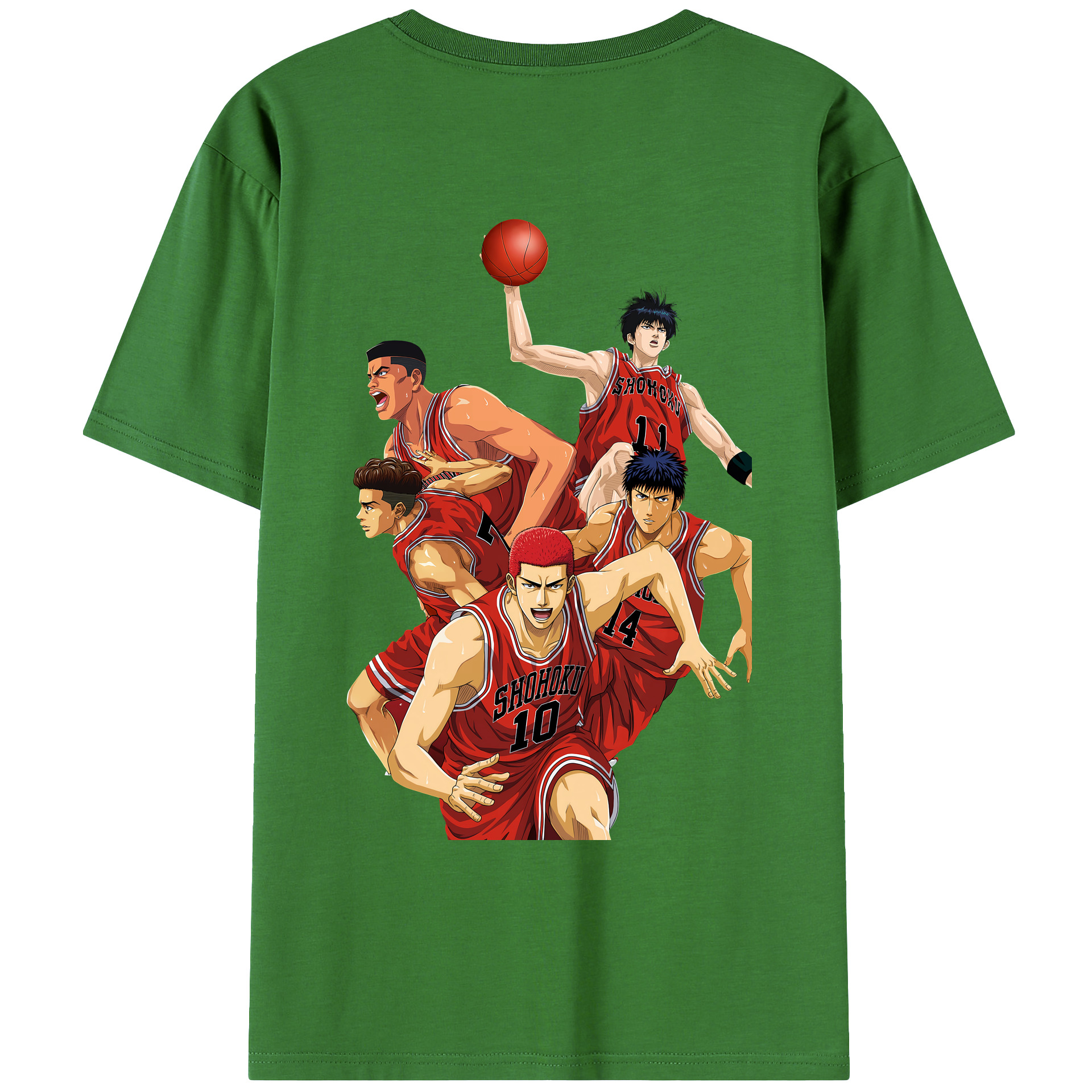 （画像用） SLAM DUNK／スラムダンク レディース半袖Tシャツ(バックプリント)